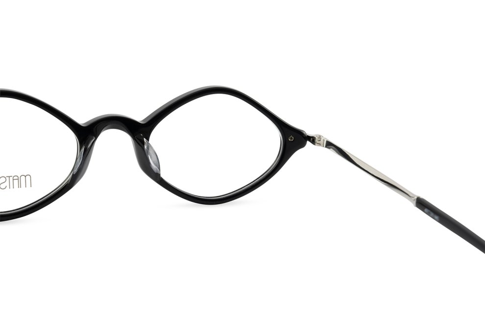 メガネ MATSUDA Matsuda - M2066.RX - black palladium white cl Matsuda M2066 - Black / Palladium White Rx Glasses | italist
